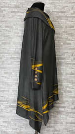 New Jersey viscose jersey A-lijn tuniek met col stretch