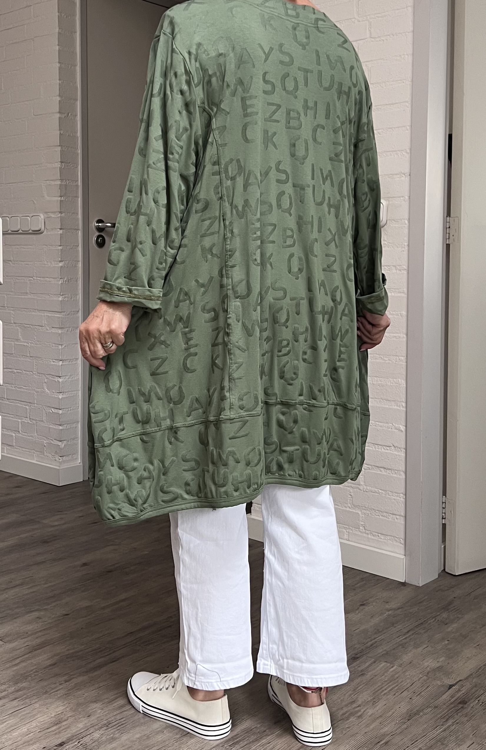 New Jersey viscose A-lijn jurk/tuniek / stretch