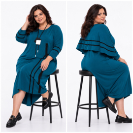 dYb katoen jurk met zakken/ apart stretch