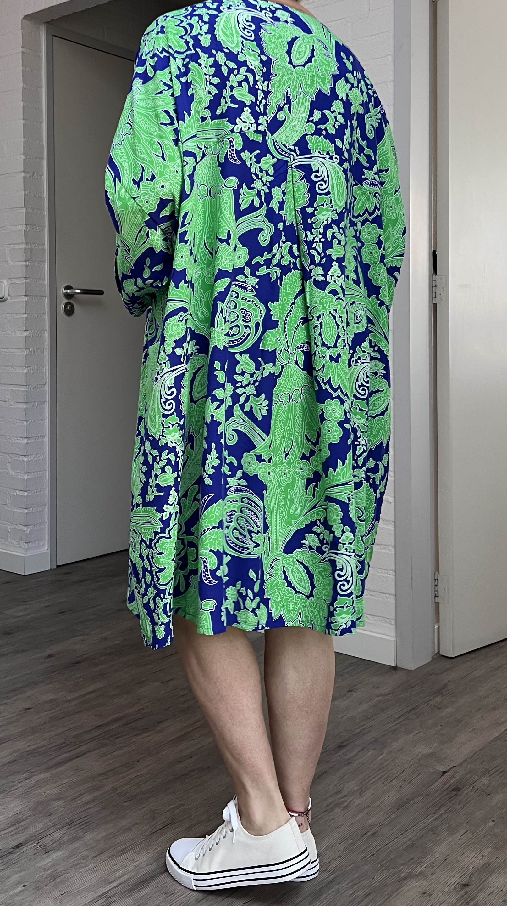 Vincenzo Allocca oversized viscose jurk/tuniek