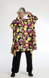 AKH oversized viscose/linnen  A-lijn blazer/tuniek apart
