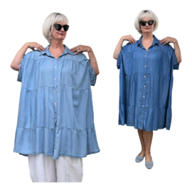 Sissy tencel jeans A-lijn tuniek/jurk/in meerdere kleuren