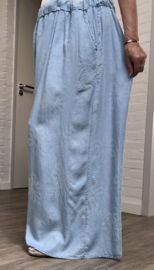 Moonshine jeans tencel wijde broek apart