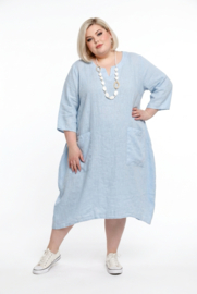 Moonshine linnen A-lijn jurk