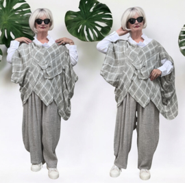 Vincenzo Allocca oversized linnen top/tuniek apart