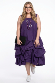 Moonshine katoen A-lijn jurk stretch