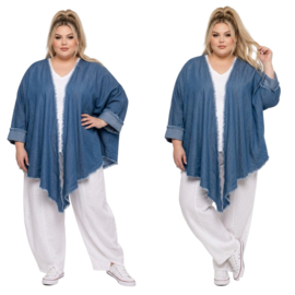 Sissy oversized tencel vest/blazer