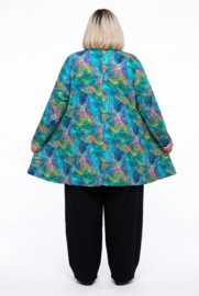 Naveed oversized winter viscose A-lijn jurk/tuniek / stretch/