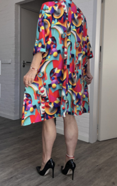 Naveed jersey A-lijn tuniek apart/stretch 