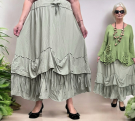 Moonshine katoen jersey rok stretch