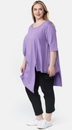 dYb viscosen A-lijn  top/tuniek /stretch/in meerdere kleuren