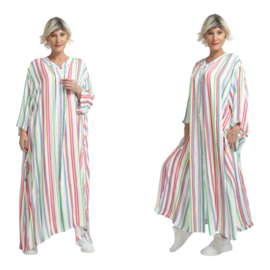 AKH oversized chique zijde look viscose blazer/vest apart