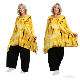 AKH jersey viscose oversized A-lijn tuniek stretch