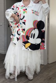 ITALIA oversized viscose blouse/hemd