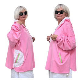 Vincenzo Allocca oversized katoen top/tuniek/apart stretch