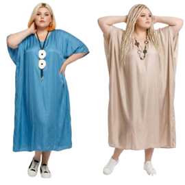 FreeStyle oversized viscose/zijde  tuniek/jurk apart/in meerdere kleuren