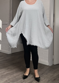 Moonshine oversized katoen A-lijn tuniek / in meerdere kleuren