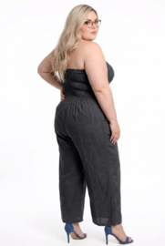 Sissi oversized mousseline katoen jumpsuit/in meerdere kleuren