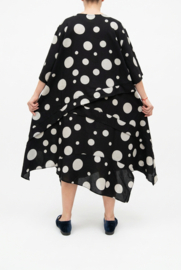 KEKOO design viscose A-lijn jurk