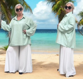 ITALIA  oversized viscose A-lijn blouse  /in meerdere kleuren