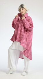 AKH oversized katoen A-lijn hemd/blazer/tuniek apart