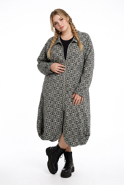 AKH oversized jersey viscose mix ballon blazer/vest apart stretch