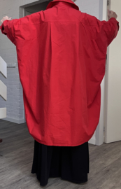 Moonshine oversized katoen blouse/tuniek/hemd  apart /in meerdere kleuren
