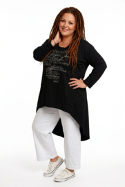 ITALIA oversized katoen tuniek/top stretch  /in meerdere kleuren