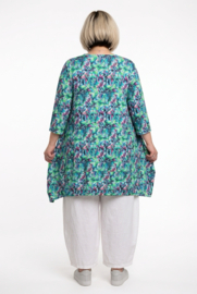 New Jersey viscoseA-lijn tuniek met zakken stretch