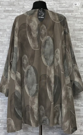 New Collection fijn corduroy katoen A-lijn  tuniek  /in meerdere kleuren