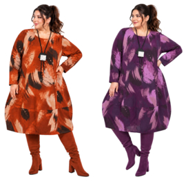 New Collection fijn corduroy katoen jurk   /in meerdere kleuren