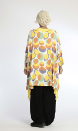 AKH oversized viscose/linnen  A-lijn tuniek  apart