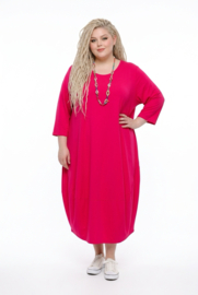 New Jersey viscose ballon jurk stretch