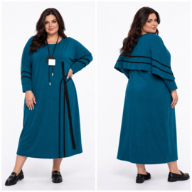 dYb katoen jurk met zakken/ apart stretch