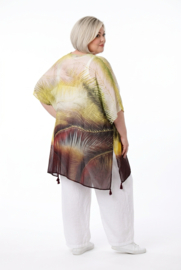 ONE OF A KIND  viscose zomer poncho/tuniek