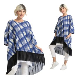 AKH viscose  A-lijn tuniek/top stretch