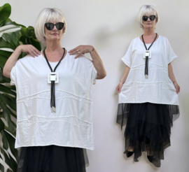 ITALIA jersey katoen tuniek stretch apart