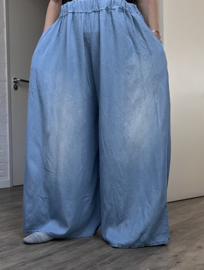 Moonshine jeans tencel wijde broek apart