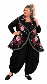 ITALIA  wol mix mouwloos vest stretch /in meerdere kleuren