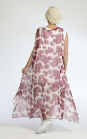 AKH oversized chique chiffon A-lijn  jurk/overjurk /tuniek apart