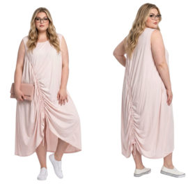 Moonshine katoen A-lijn jurk stretch