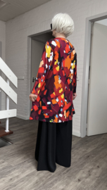 Ophilia viscose A-lijn tuniek  stretch