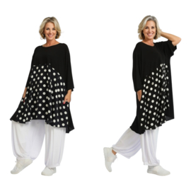 AKH oversized  A-lijn tuniek/jurk stretch