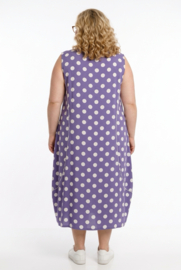 AKH oversized viscose A-lijn jurk apart