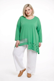 Moonshine katoen tricot A-lijn tuniek stretch apart