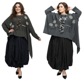 wendy trendy katoen top/tuniek stretch/in meerdere kleuren