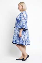 ORIENTIQUE Australian katoen A-lijn jurk