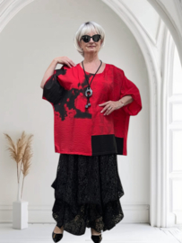 Zedd Plus viscose tuniek/top  met ketting