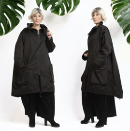 AKH  oversized A-lijn waterbestendig tussenjas