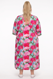 Vincenzo Allocca oversized viscose  BOHO A-lijn jurk apart